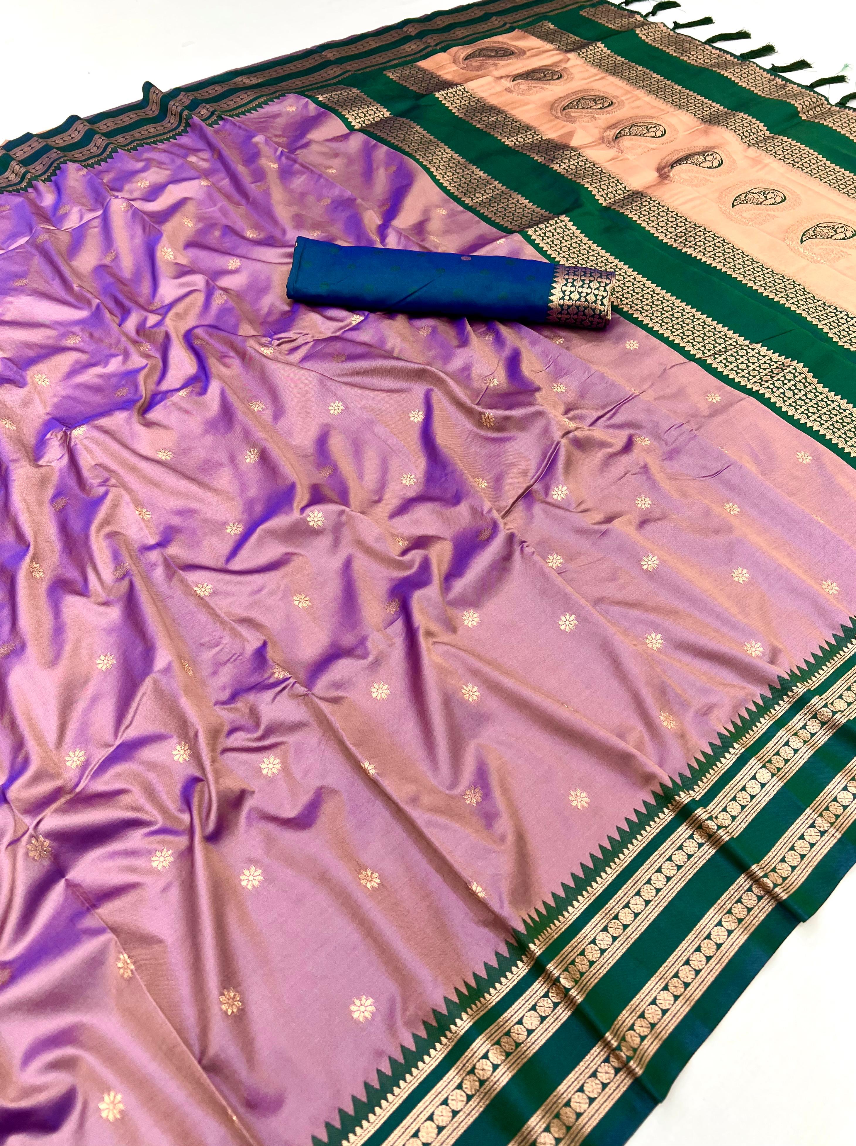 royal-bloom-purple-silk-saree-green-border